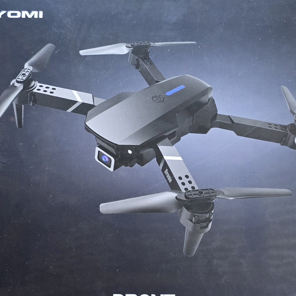 Black Drone with Camera